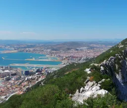 the rock of Gibraltar, UK